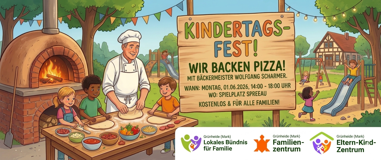 Spielenachmittag - heute Kindertag in Spreeau