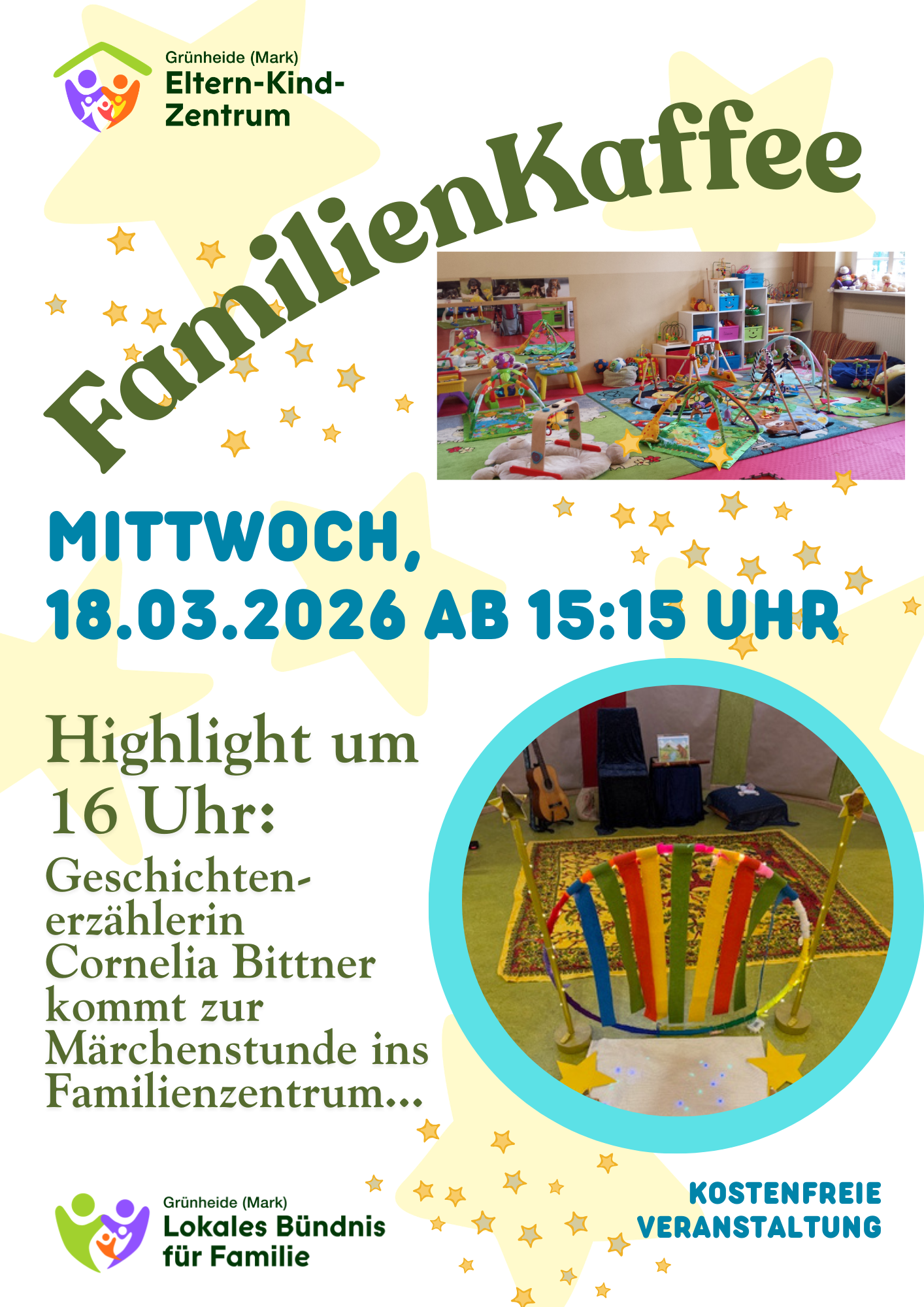 FamilienKaffee - heute mit Märchenstunde