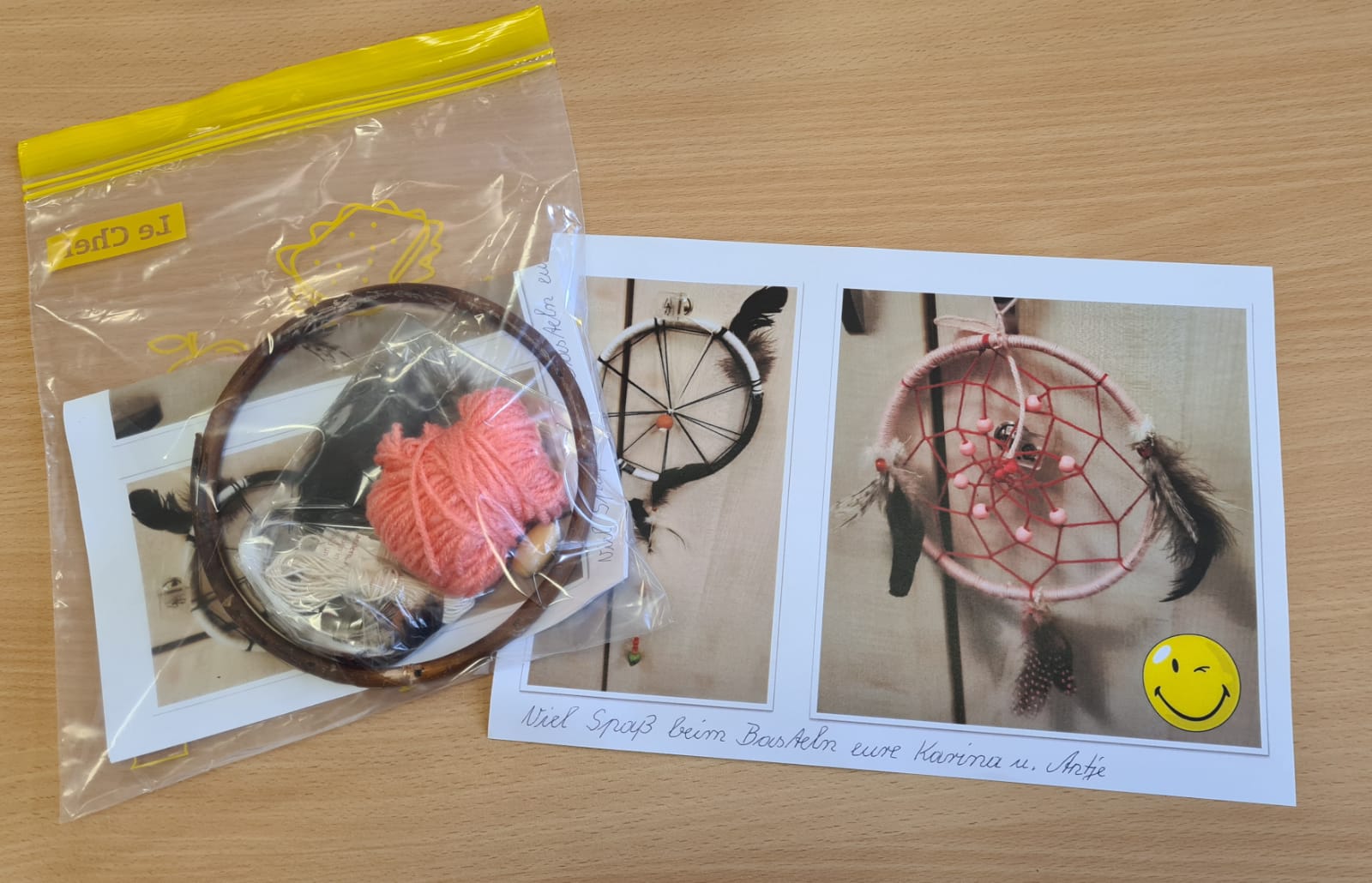 Bas­tel­tüte für Traum­fänger