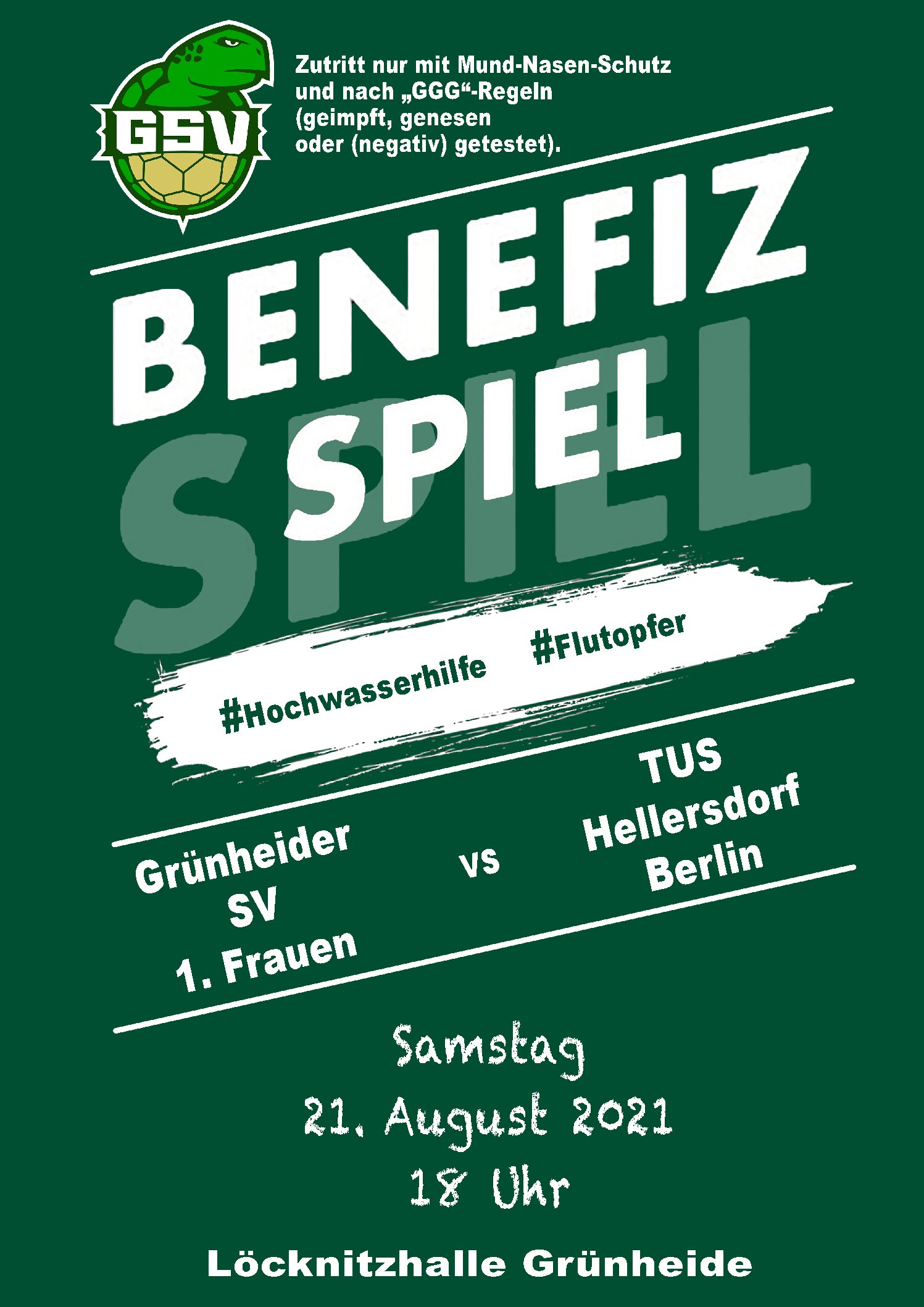 Be­ne­fiz­spiel # Hoch­was­ser­hilfe