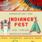 Indianerfest zum Kindertag in Spreeau