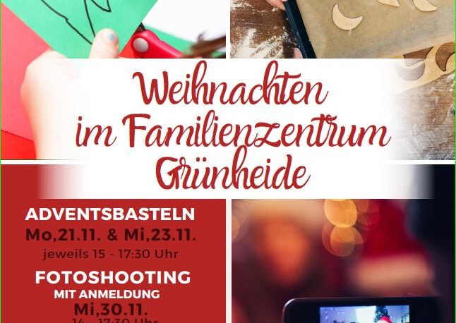 Weihnachten im Familienzentrum Grünheide 2022