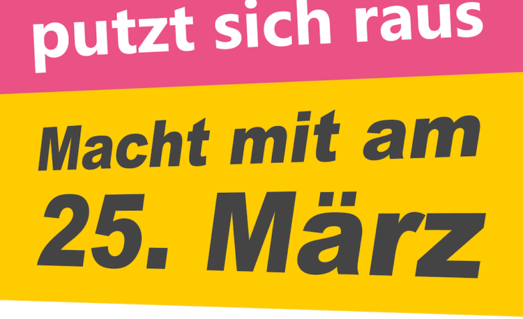 Plakat Grünheider Frühjahrsputz 2023