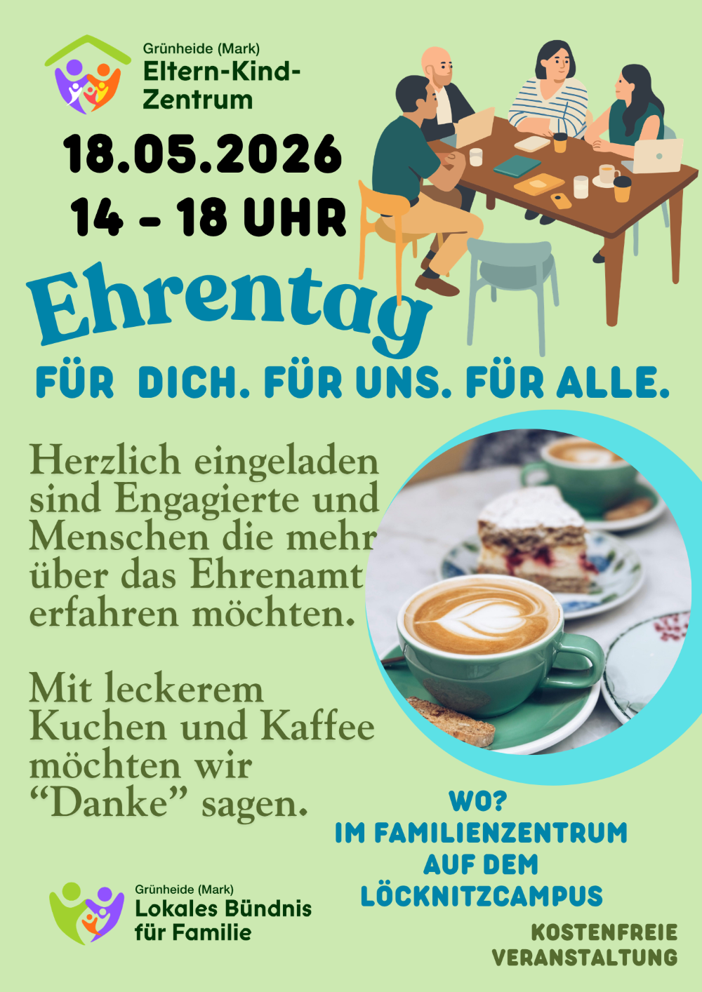 Ehrentag. Für dich. Für uns. Für alle.
